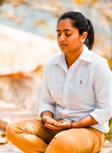 woman, meditation, relax, calm, yoga, spiritual, peace, mindfulness